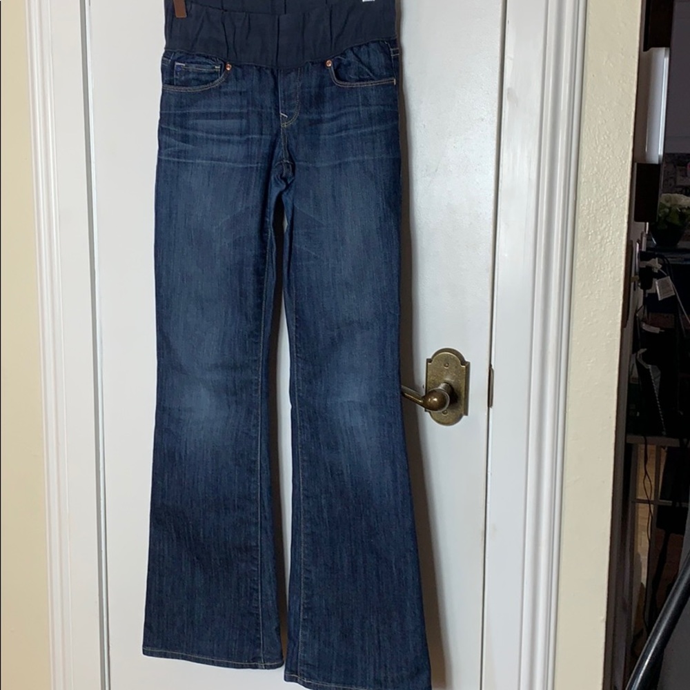 Gap 1969 maternity blue jeans size 25/0a sexy boot